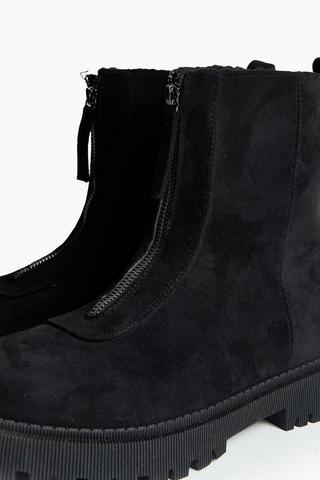 Zip-up Boot