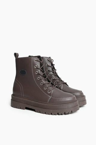 Lace-up Boot