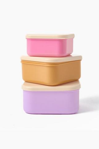 3 Pack Lunch Boxes