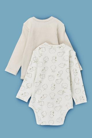 2 Pack Long sleeve Bodysuits