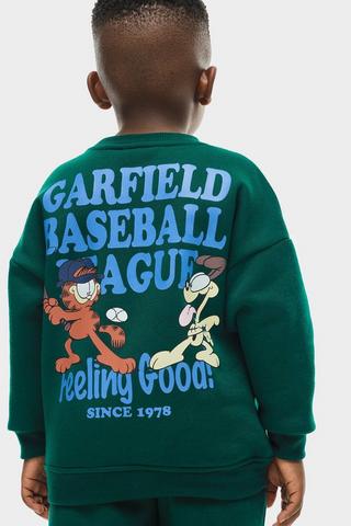Garfield Sweat Top And Joggers Set