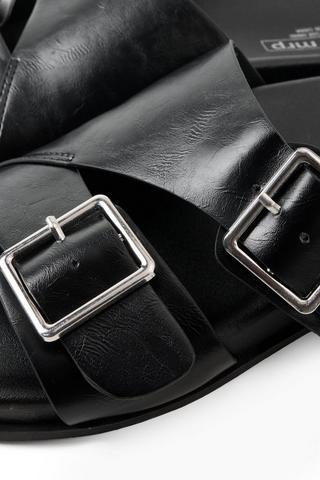 Double Buckle Sandal