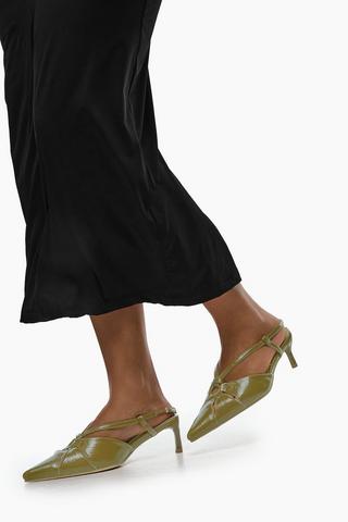 Ankle Strap Court Heel
