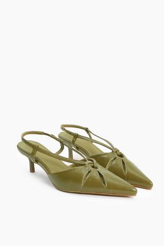 Ankle Strap Court Heel