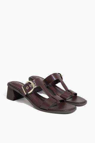 Strappy Block Heel