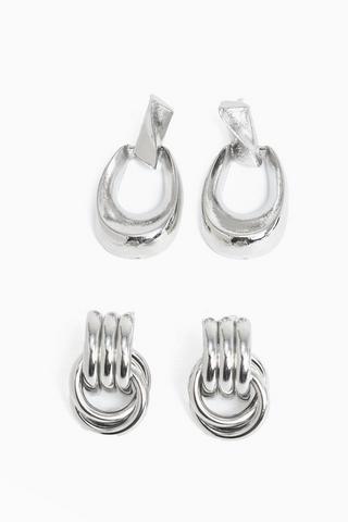 2 Pack Stud Earrings