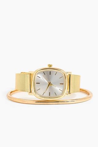 Watch And Bracelet Set