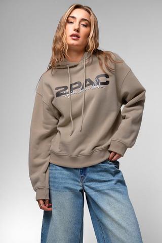 Tupac Oversized Hoodie