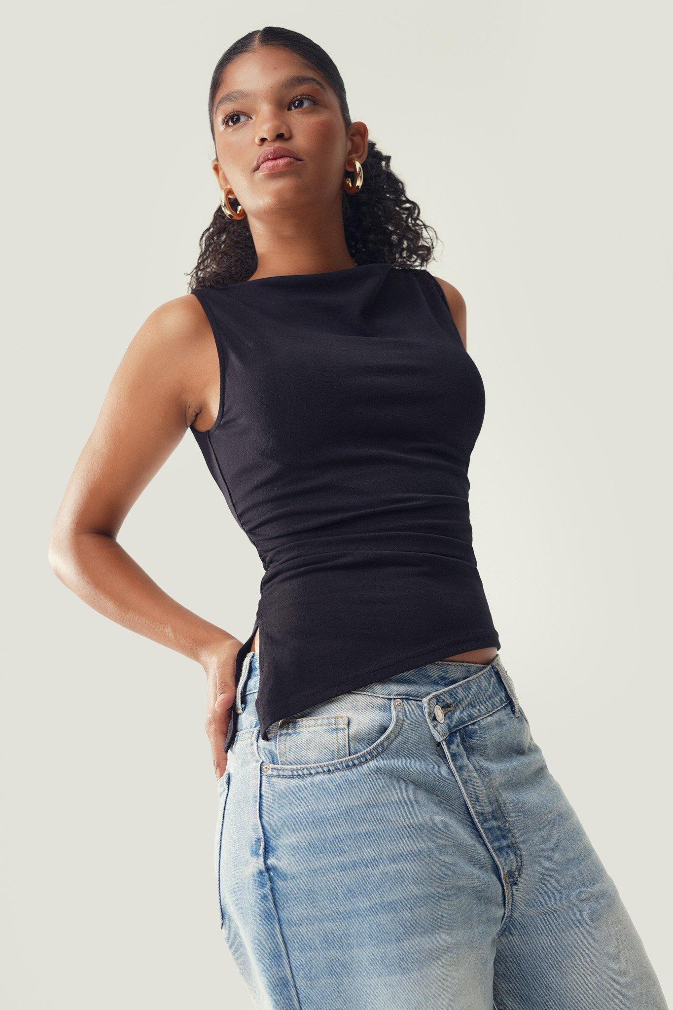 Asymmetrical Tank Top