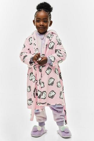 Hello Kitty Hooded Gown