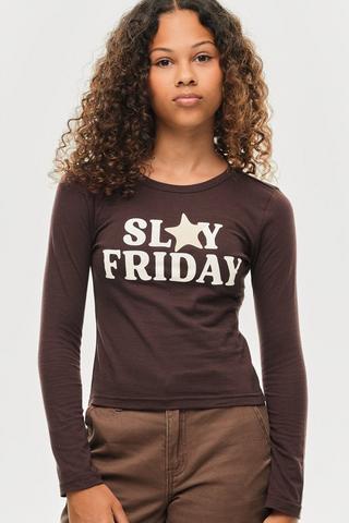 Long Sleeve Fitted T-Shirt