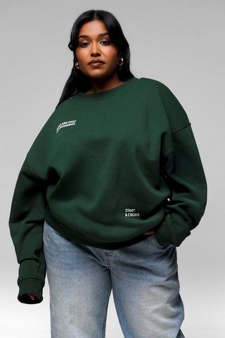 Oversized Sweat Top