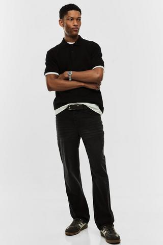 Rigid Straight Denim
