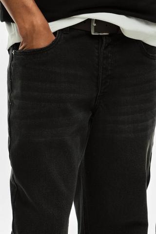 Rigid Straight Denim