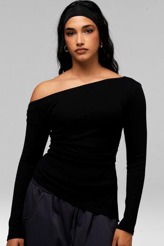 Knit Asymmetrical Top