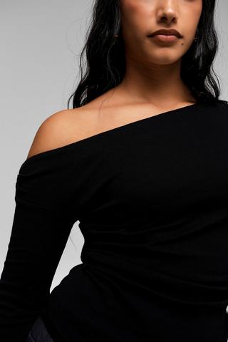 Knit Asymmetrical Top