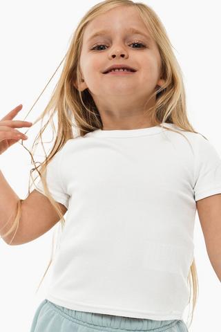Ribbed Fitted T-Shirt