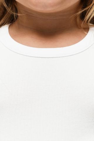 Ribbed Fitted T-Shirt