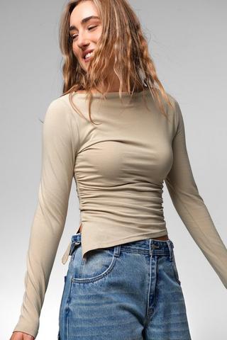 Asymmetrical Fitted Top