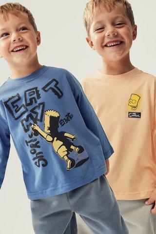 Simpsons 2 Pack T-Shirts