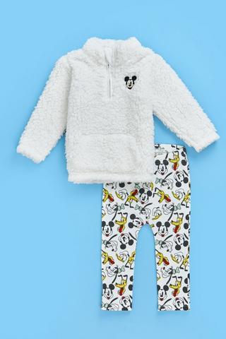 Mickey Mouse Pullover And Leggings Set