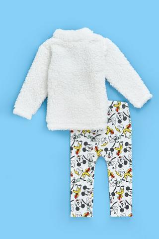 Mickey Mouse Pullover And Leggings Set