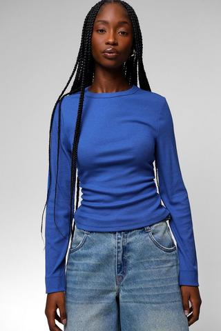 Ribbed Fitted Top