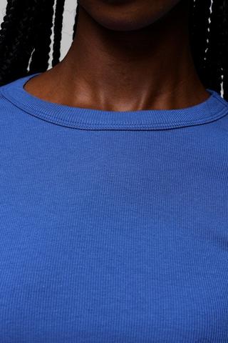 Ribbed Fitted Top