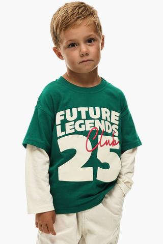 Layered Long Sleep T-Shirt