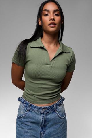 Seamless Johnny Collar Golfer