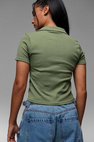 Seamless Johnny Collar Golfer