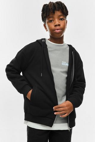 Zip Through Hoodie