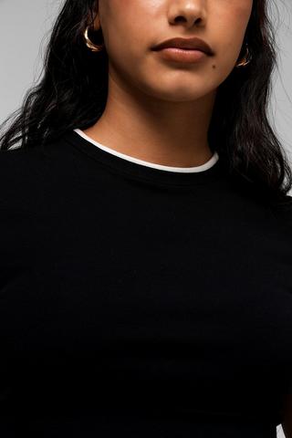 Ribbed Fitted Top