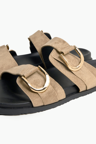 Double Buckle Sandal