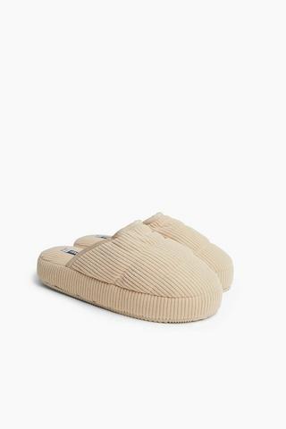 Corduroy Slipper