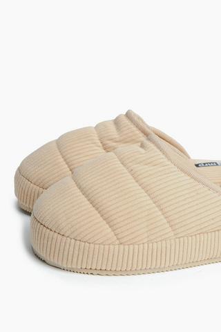 Corduroy Slipper