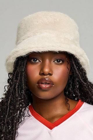 Faux Fur Bucket Hat