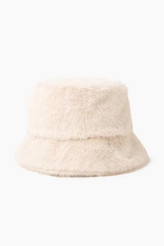 Faux Fur Bucket Hat