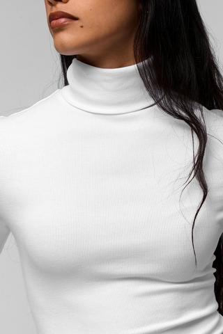 Ribbed Fitted Top