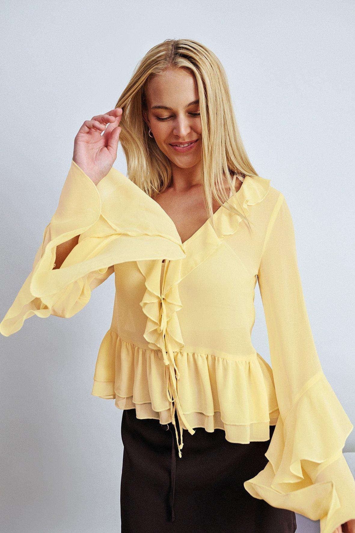 Ruffle Blouse