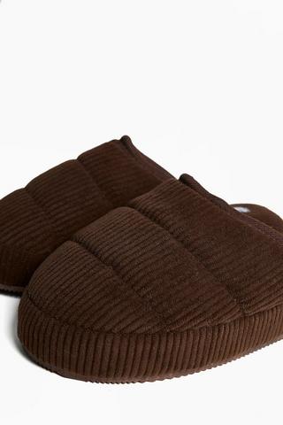 Corduroy Slipper
