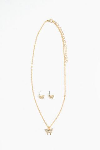 Earrings And Necklace Set