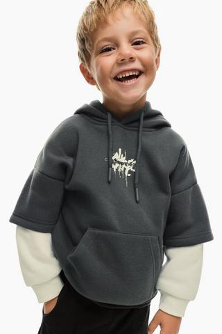 Layered Hoodie
