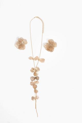 Earrings And Necklace Set