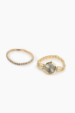 Watch And Bracelet Set