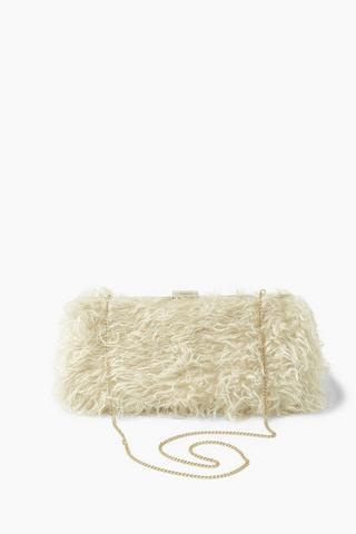 Faux Fur Clutch Bag