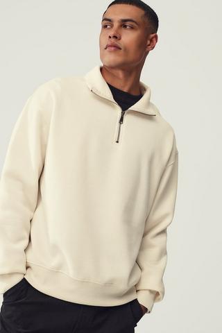 Quarter Zip Sweat Top