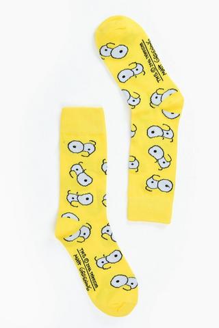 Simpsons Anklet Socks