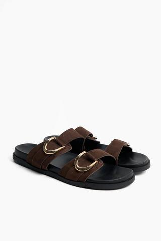 Double Buckle Sandal