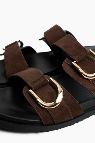 Double Buckle Sandal
